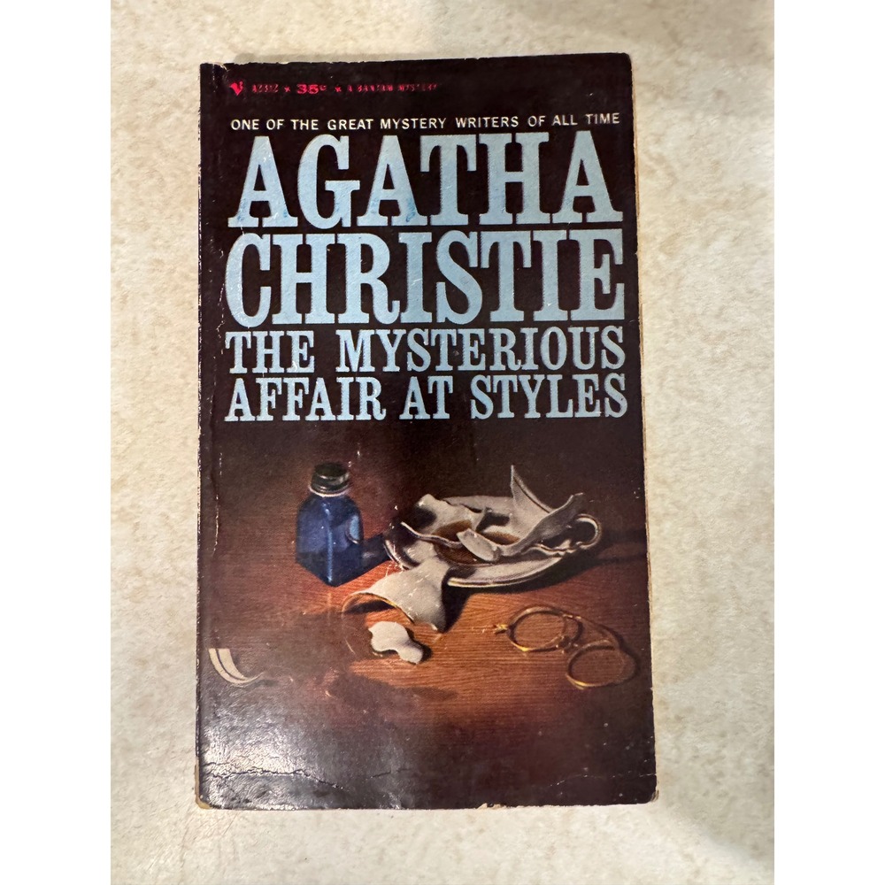 Agatha Christie The Mysterious Affair at Styles Bantam Paperback 1961 A2312